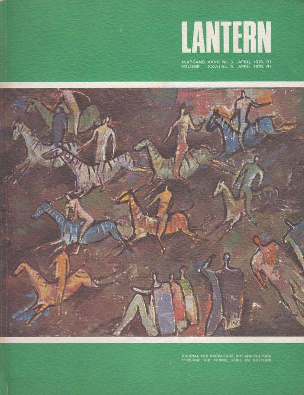 Lantern Volume XXVII No3 April 1978 SECONDHAND - Lantern