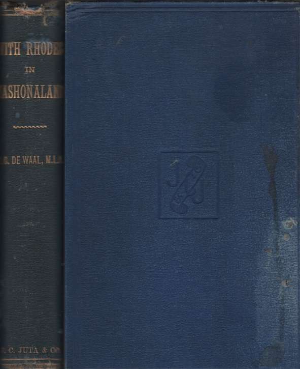 With Rhodes in Mashonaland. Second-hand SECONDHAND - DV de Waal