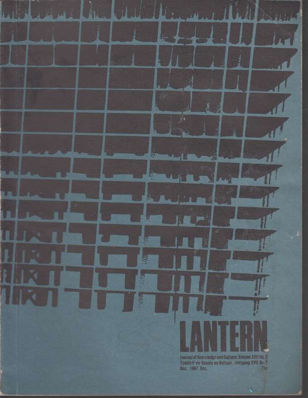 Lantern Volume XVII No 2 December 1967 SECONDHAND - Lantern