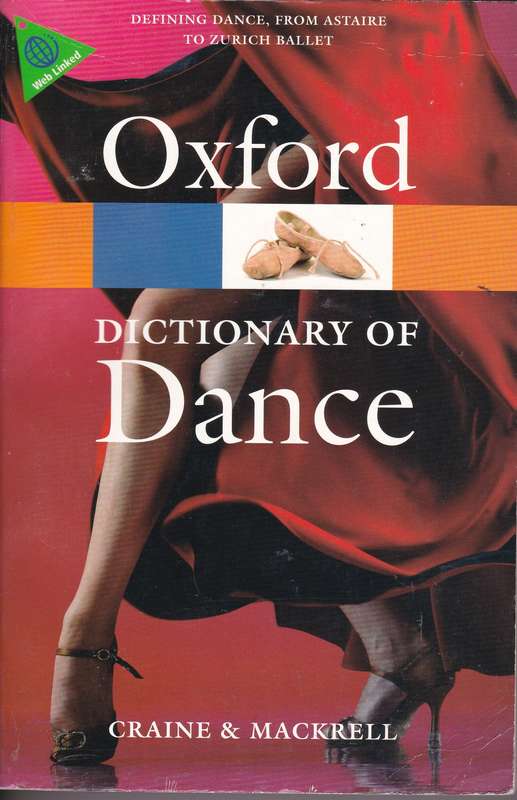 OXFORD DICT OF DANCE SECONDHAND - OXFORD