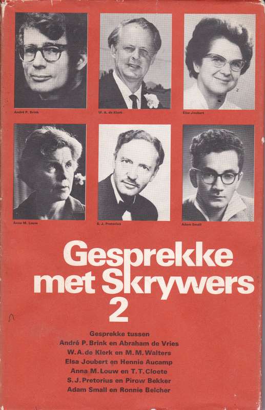 GESPREKKE MET SKRYWERS 2 SECONDHAND - BRINK,AP
