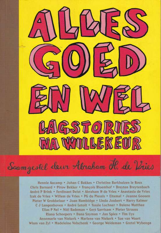 ALLES GOED EN WEL LAGSTORIES SECONDHAND - DEVRIES,A