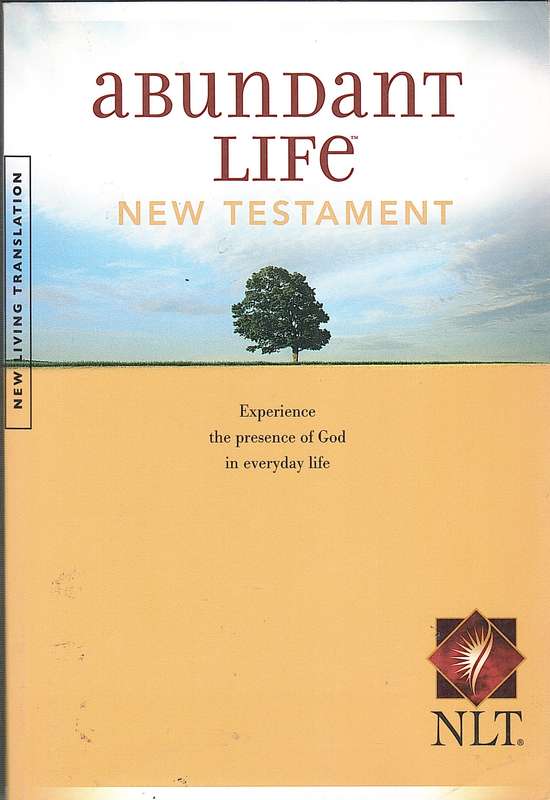 BIBLE NLT ABUNDANT LIFE NT SECONDHAND - BIBLE-NLT