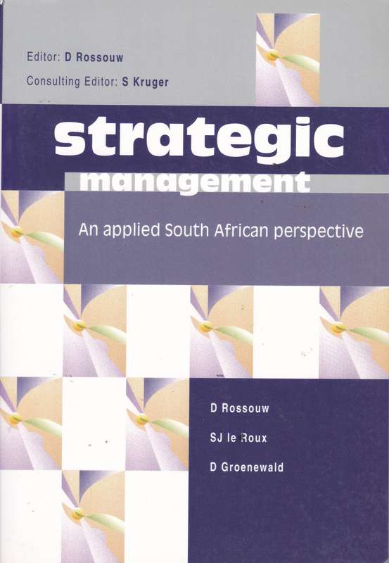 STRATEGIC MANAGEMENT SA PERSPECTIVE SECONDHAND - ROSSOUW,D