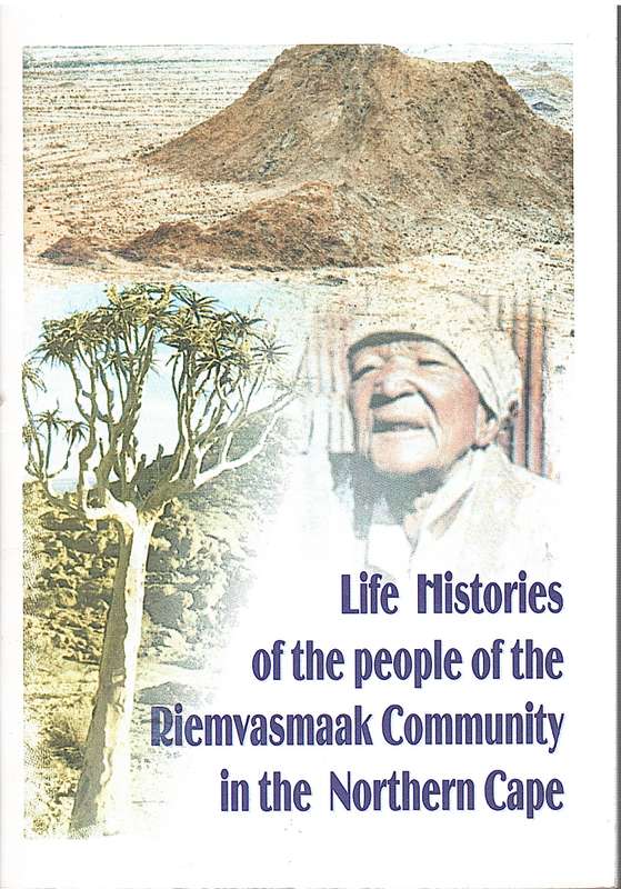 LIFE HISTORIES OF PEOPLE RIEMVASMAAK - ERASMUS,P