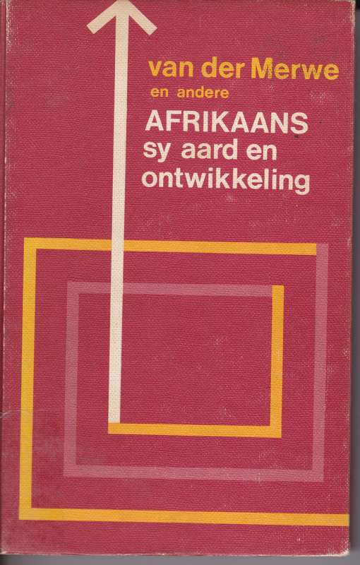 AFRIKAANS SY AARD & ONTWIKKELING SECONDHAND - VANDERMERW