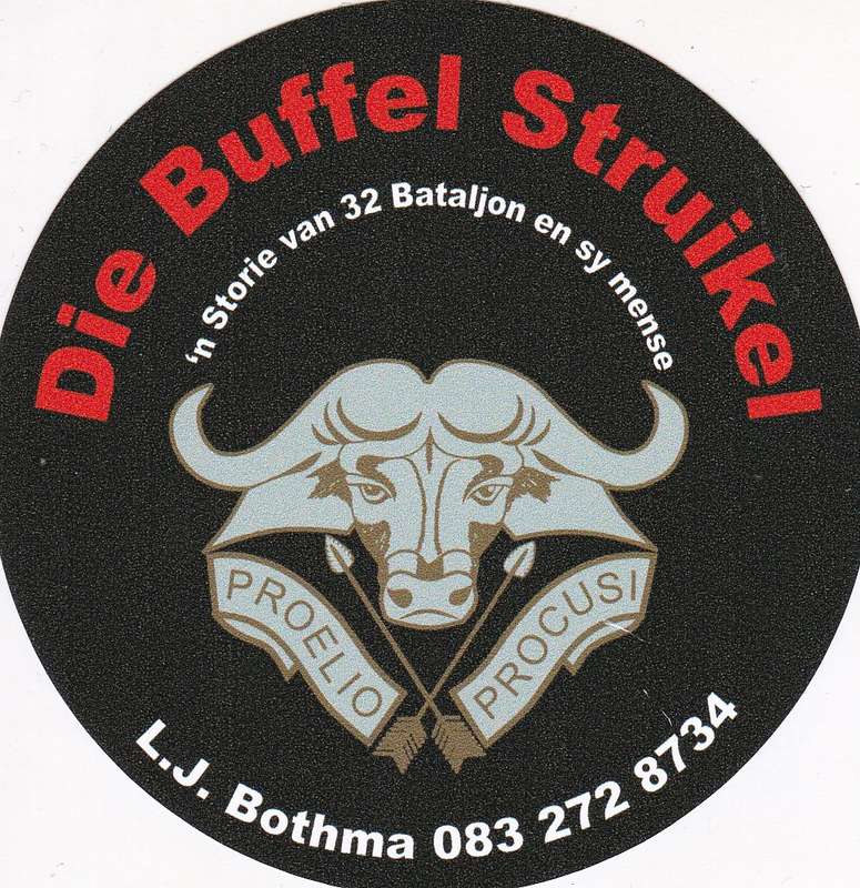 STICKER BOTHMA BUFFEL STRUIKEL - BOTHMA,L