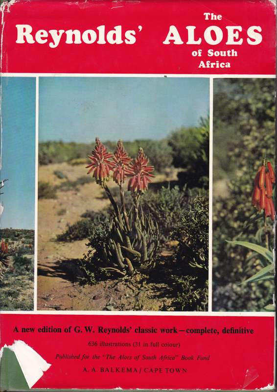 REYNOLDS ALOES OF SA 1950 SECONDHAND - REYNOLDS,GW
