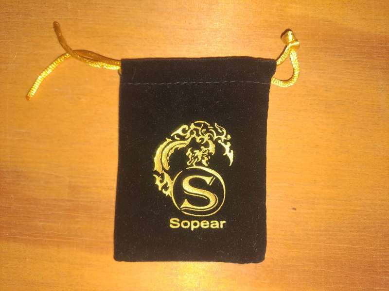 DICE BAG ENTOY GOLDEN ART - 5PC