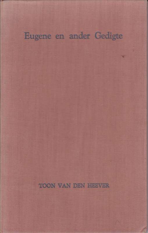 EUGENE & ANDER GEDIGTE SECONDHAND - VANDENHEEVER,T