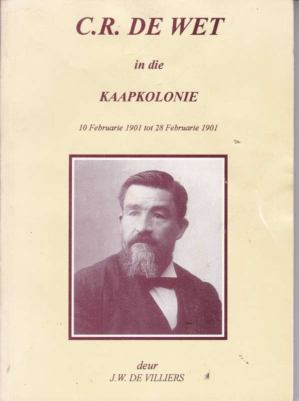 CR DE WET IN DIE KAAPKOLONIE - DEVILLIERS,JW