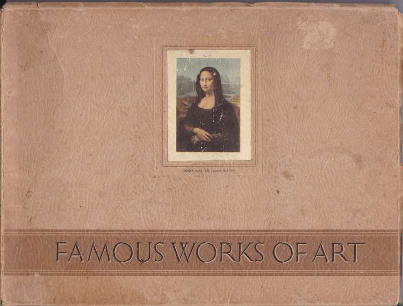FAMOUS WORKS OF ART SECONDHAND - ROWORTH,E