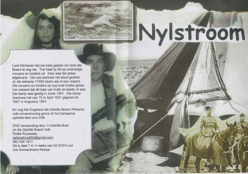 Nylstroom Konsentrasiekamp. DVD - Rousseau, Rudie