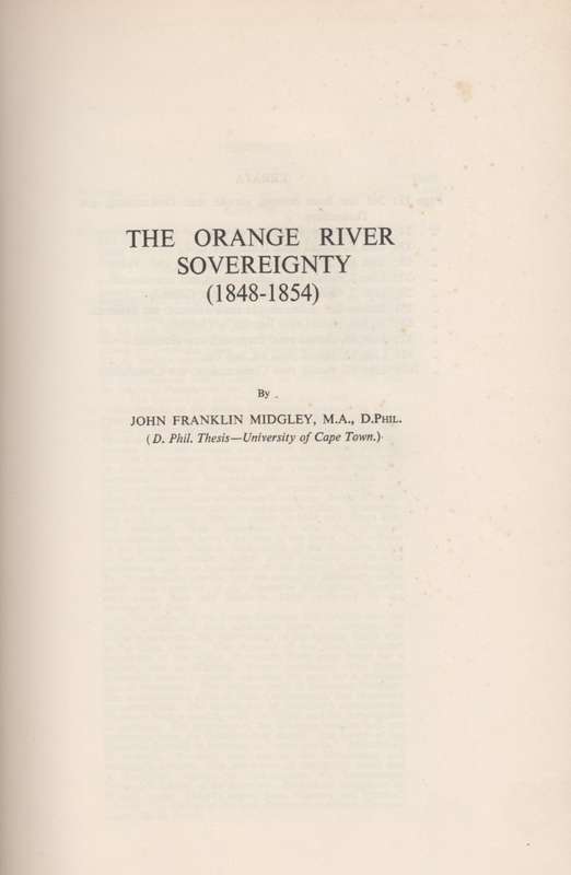 Argief-Jaarboek vir Suid-Afrikaanse Geskiedenis 1949 Deel 2 / Archiv - Midgley, John Franklin