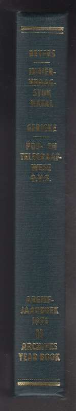 Argief-Jaarboek vir Suid-Afrikaanse Geskiedenis 1971 Deel 2 / Archiv - Beyers, C. J.; Gericke, F. W