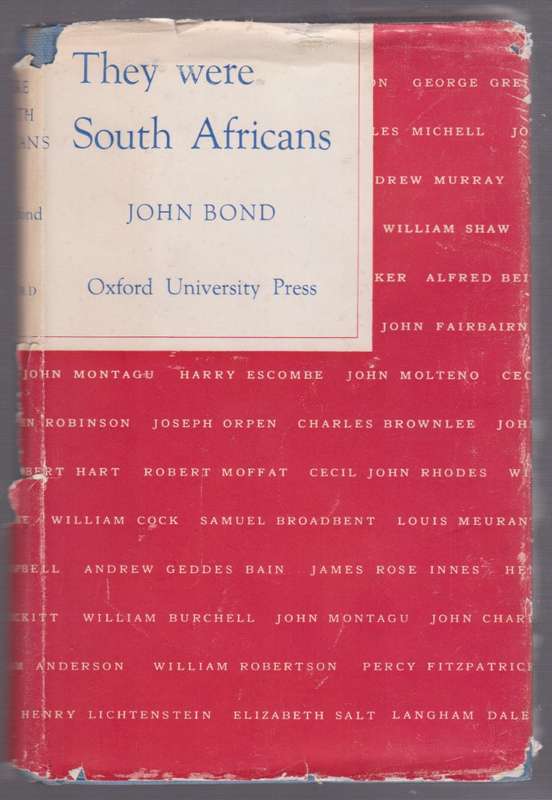 They Were South Africans - Bond, John