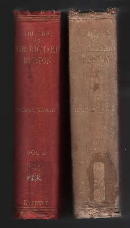 The Life of Sir Richard Burton. Volume 1 & 2 - Wright, Thomas