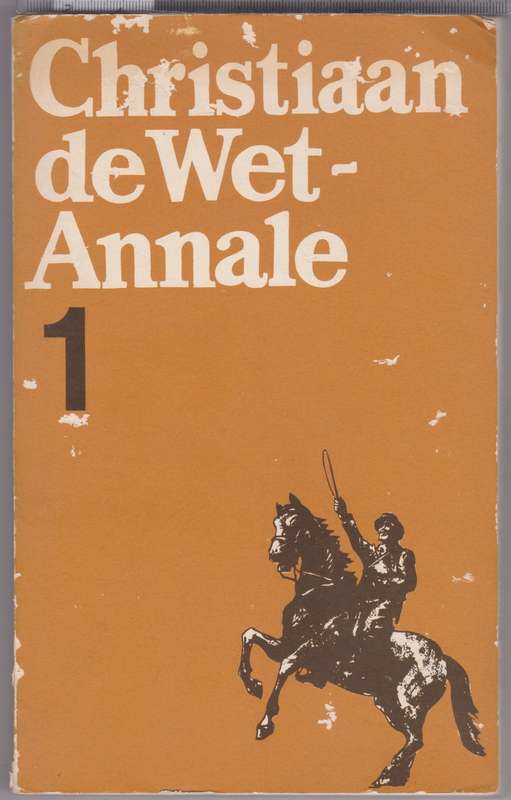 CHRISTIAAN DE WET ANNALE 01 SECONDHAND - DEWET,C