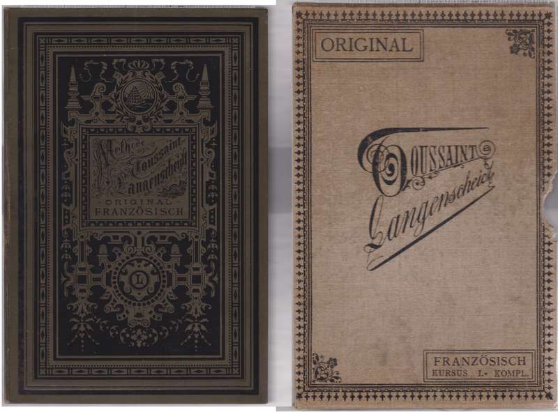 ORIGINAL TOUSSAINT LANGENSCHEIDT - FRANZOSISCH