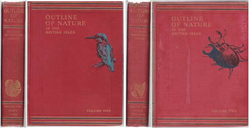 OUTLINE OF NATURE IN THE BRIT ISLE V1 &2 - HAMMERTON,J