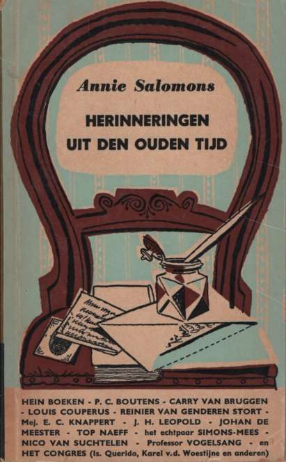 HERINNERINGEN UIT DEN OUDEN TIJD - SALOMONS,A