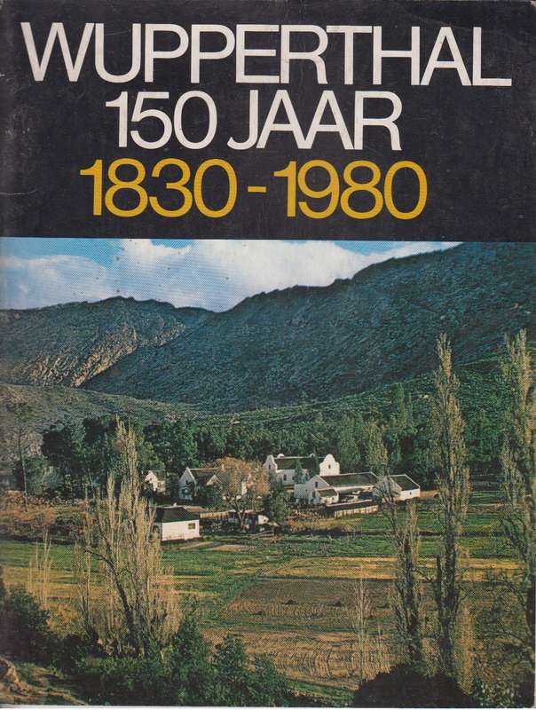 wupperthal 150 jaar 1830-1980 - Hans-Dieter Buttner
