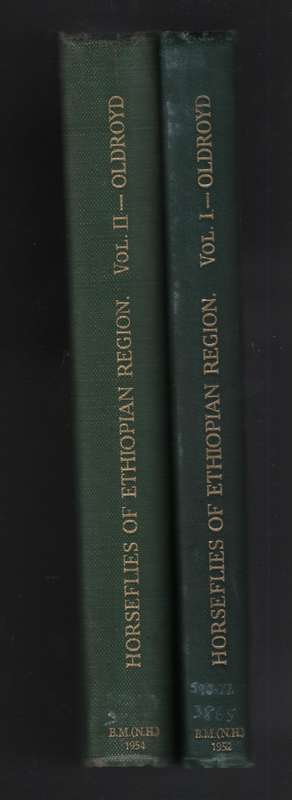 The Horse-Flies of the Ethiopian Region. Diptera: Tabanidae. Volume  - Oldroyd, H.