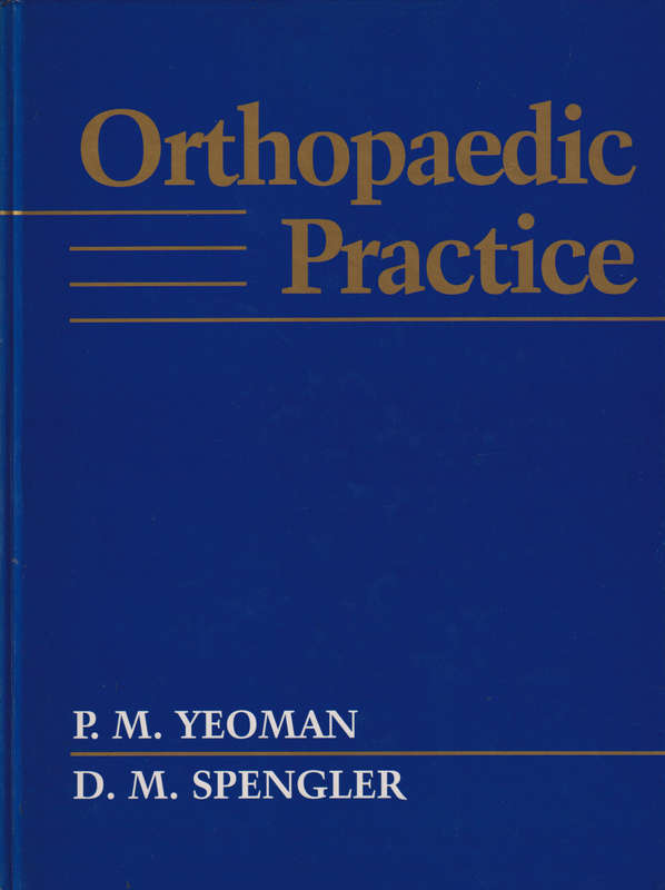 ORTHOPAEDIC PRACTICE - YEOMAN,P