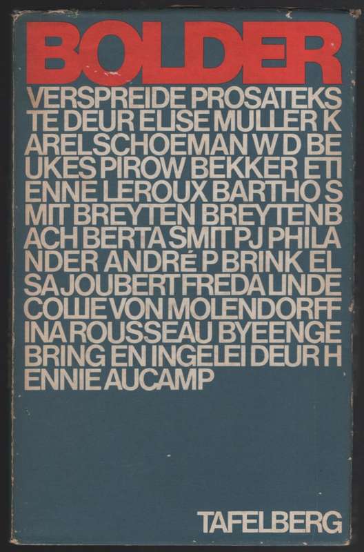 Bolder - Aucamp, Hennie (samesteller)