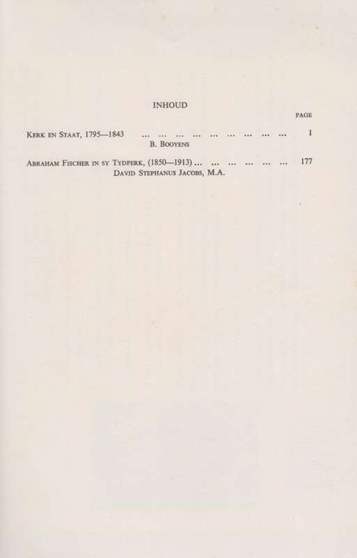 Argief-Jaarboek vir Suid-Afrikaanse Geskiedenis 1965 Deel 2 / Archiv - Booyens, B.; Jacobs, David S