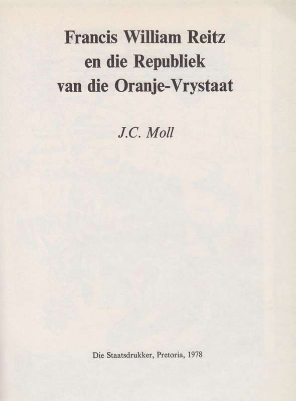 Argief-Jaarboek vir Suid-Afrikaanse Geskiedenis 1973 / Archives Year - Moll, J. C.