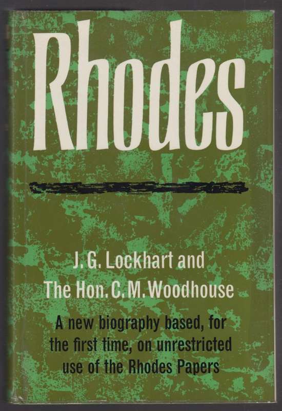 Rhodes - Lockhart, J. G.; Woodhouse,
