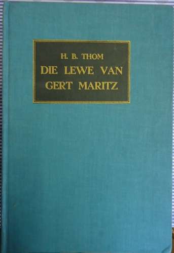 LEWE VAN GERT MARITZ - THOM,H