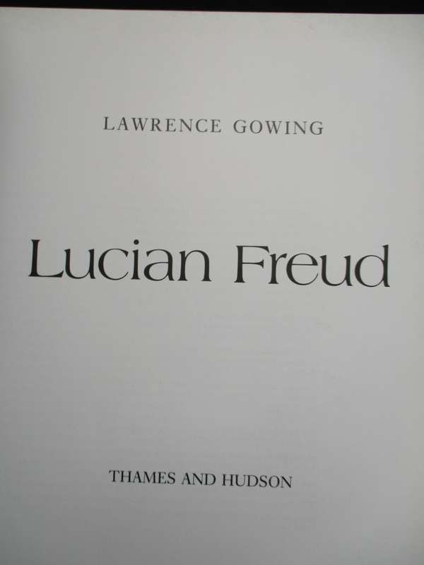 Lucian Freud - Gowing, Lawrence