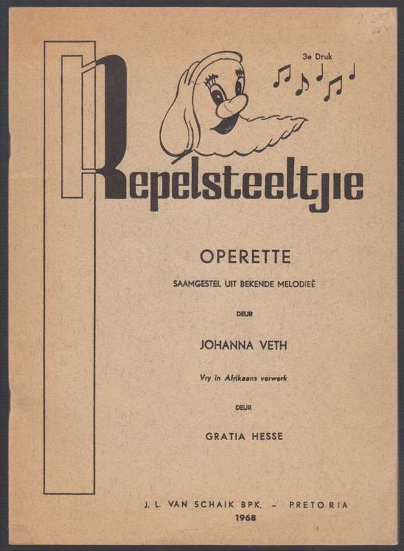 Repelsteeltjie: Operette Saamgestel uit Bekende MelodieÃ« - Veth, Johanna