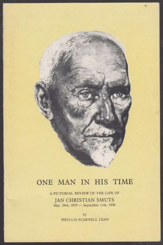 One Man in His Time. A Pictorial Review of the Life of Jan Christian - Lean, Phyllis Scarnell