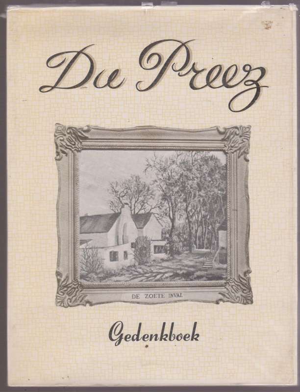 Du Preez Gedenkboek - Du Preez, R. J.