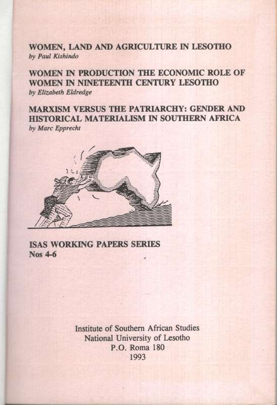 Women, Land and Agriculture in Lesotho / Women in Production the Eco - Kishindo, Paul; Eldredge, El