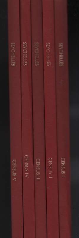 Republic of Seychelles Census Update, 1981-82. Volume I-V - Statistics Division