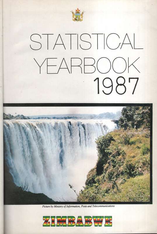 Statistical Yearbook 1987. Zimbabwe - Mandishona,  G. M.