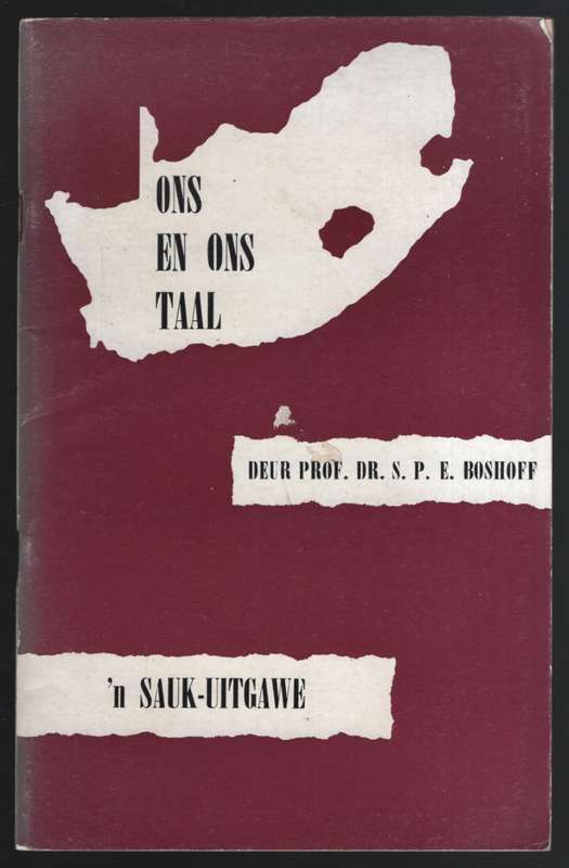 Ons en Ons Taal - Boshoff, S. P. E.