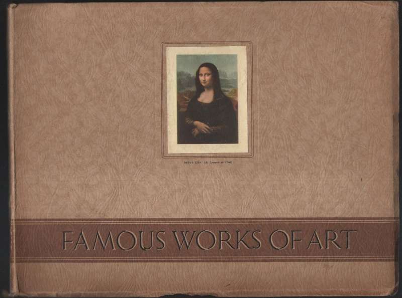 FAMOUS WORKS OF ART CIGARETTE ALBUM - ROWORTH,E