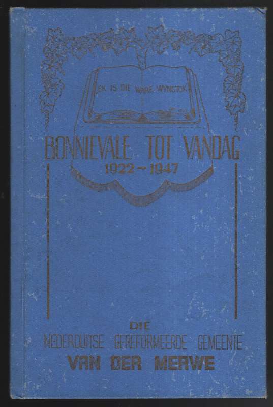 Gedenkboek van die Nederduitse Gereformeerde Gemeente Vandermerwe (B - Van der Berg, D. L.