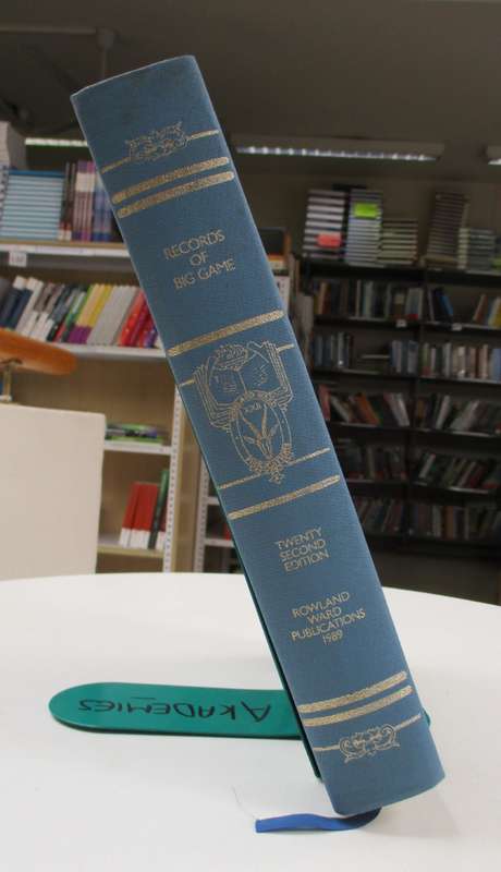 Roland Ward's Records of Big Game, XXII Edition - Ward, Roland