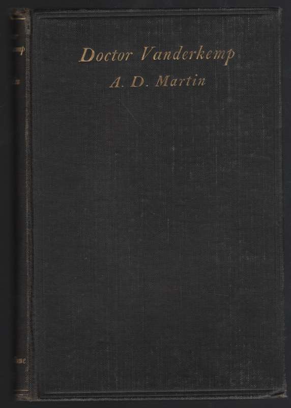 Doctor Vanderkemp - Martin, A. D.