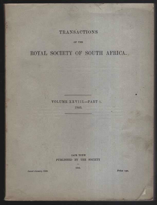 A Living Coelacanthid Fish from South Africa.Transactions of the Rou - Smith, J. L. B.