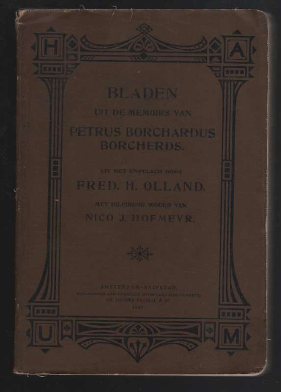 Bladen uit de Memoirs van Petrus Borchardus Borcherds - Borcherds, Petrus Borchardus