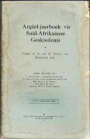 Argief-Jaarboek vir Suid-Afrikaanse Geskiedenis 1966 Deel 1 / Archiv - Van Zyl, M. C.