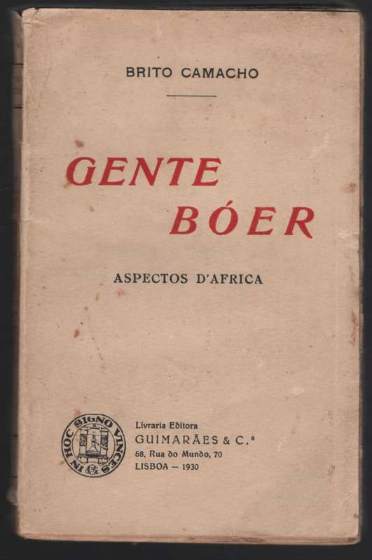 Gente Boer: Aspectos d'Africa - Camacho, Brito