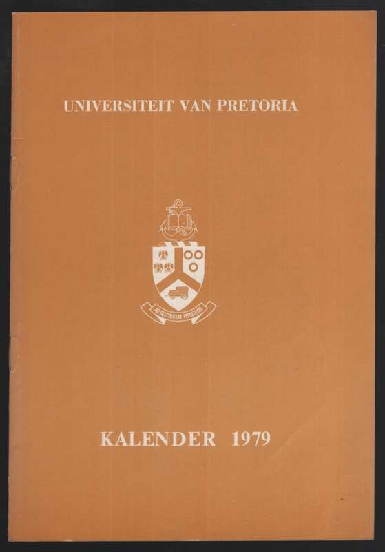 Universiteit van Pretoria Kalender 1979 - UP